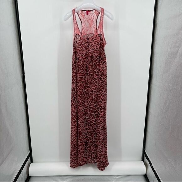 FOREVER 21 SHEER ANIMAL PRINT DUSTER TYPE DRESS - Picture 6 of 10